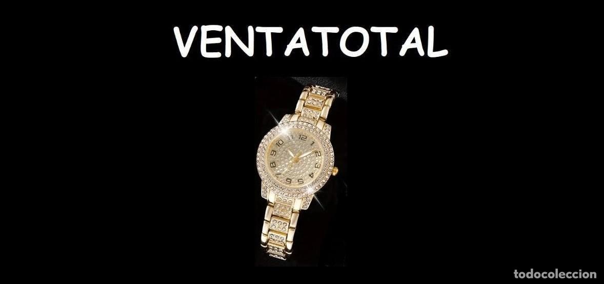 Relojes: RELOJ ANALOGICO TIPO CARTIER ES DE ORO DE 22 KILATES LAMINADO LEER DENTRO DESCRIPCION COMPLETA