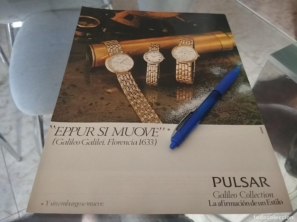 Relojes: RELOJ PULSAR ANUNCIO PUBLICIDAD REVISTA 1988 BONITO PARA ENMARCAR