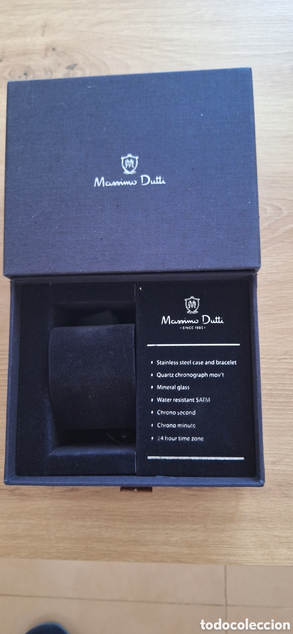 Relojes: Caja vacia de reloj MASSIMO DUTTI con cajon - Foto 4