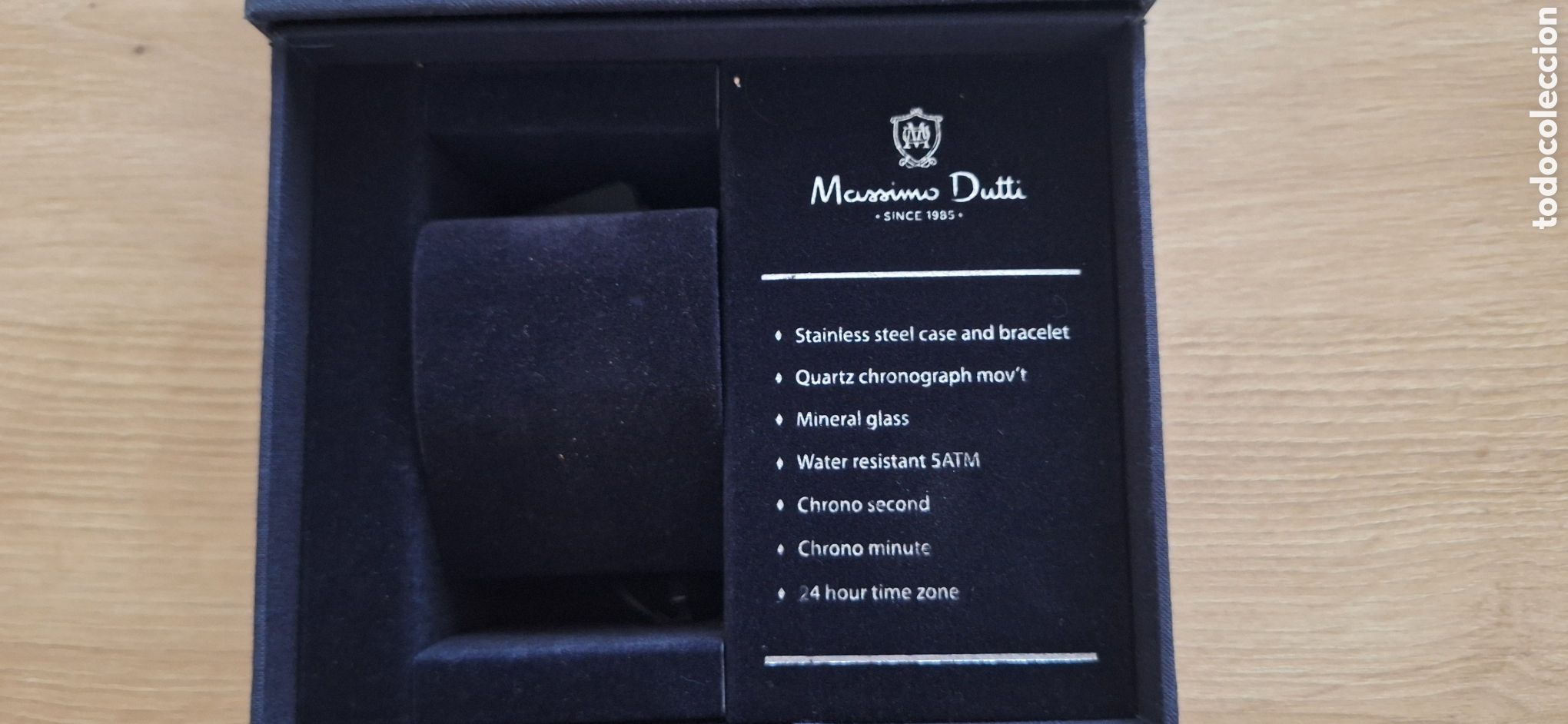 Relojes: Caja vacia de reloj MASSIMO DUTTI con cajon - Foto 5