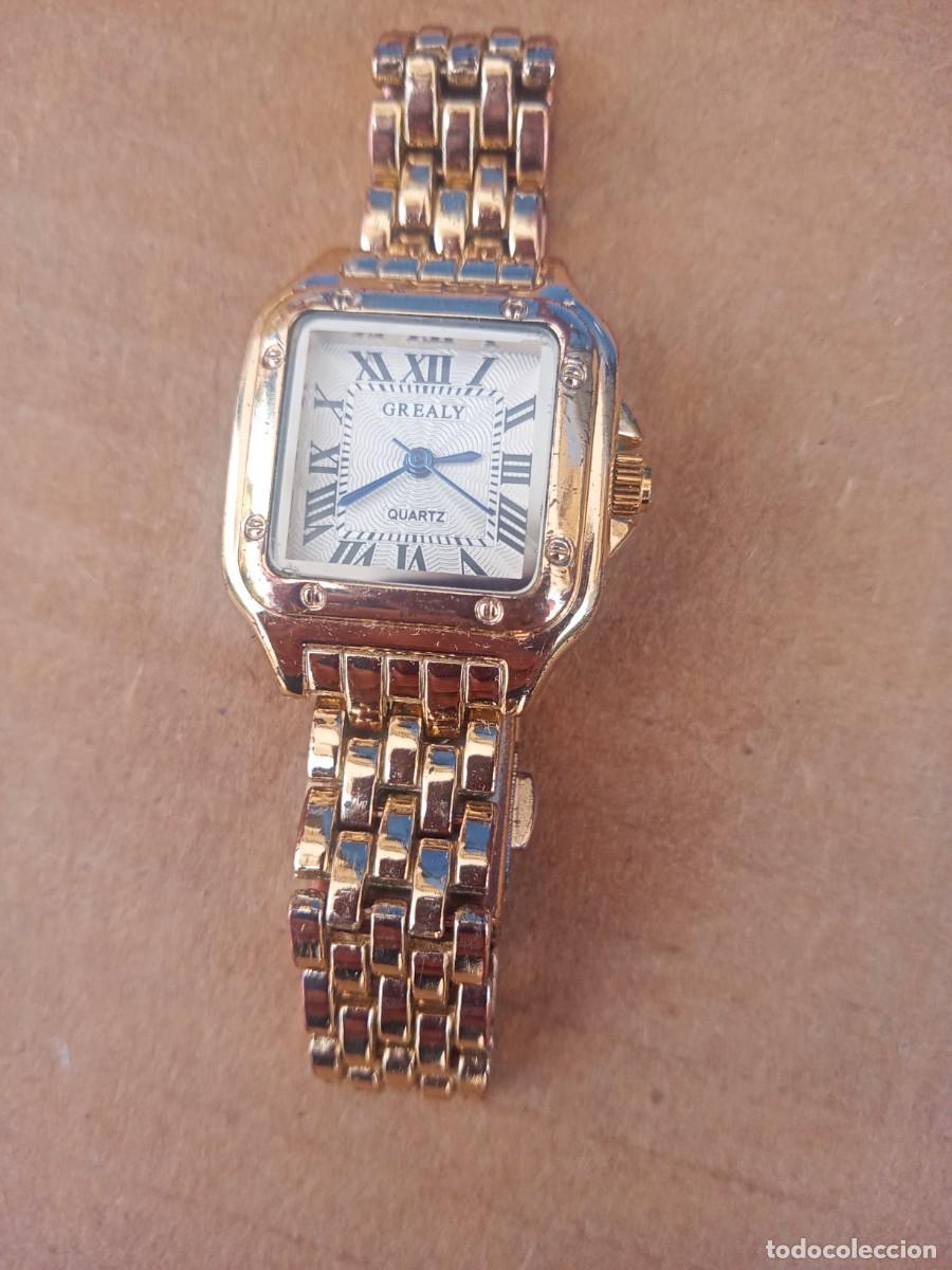 Relojes: BONITO RELOJ ANALOGICO DE QUARTZ DE SE&Ntilde;ORA GREALY