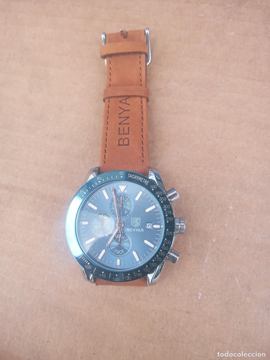 Relojes: BONITO RELOJ ANALOGICO QUARTZ BENGAR. - Foto 2