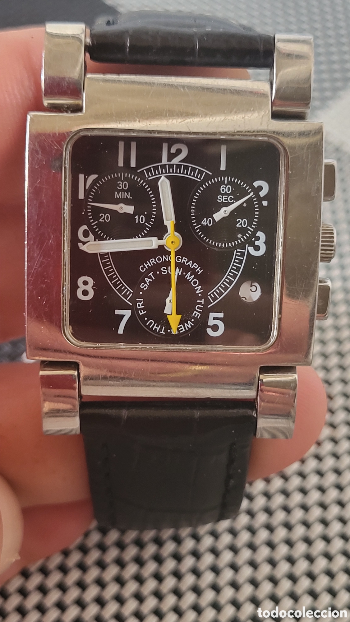 Relojes: Reloj pulsera cronograph Greenwich Precison