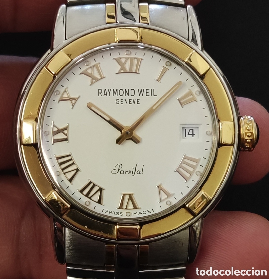 Relojes: Raymond Weil. Parsifal. Geneve. Acero y Oro. Quartz. Hombre. Funcionando. He