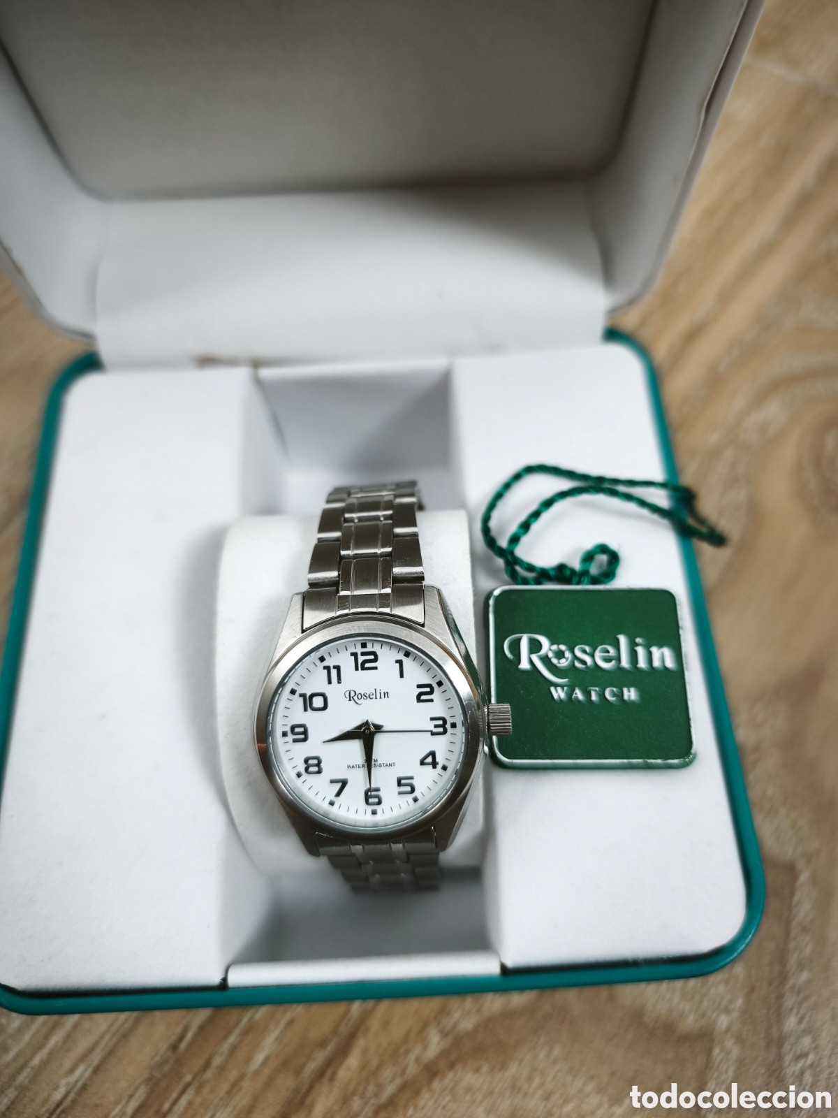Relojes: Reloj Roselin Watch de acero &ndash; Esfera blanca &ndash; Con caja original y etiqueta &ndash; Nuevo