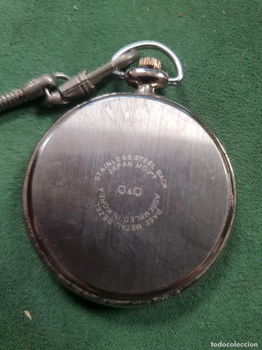 Relojes: Reloj bolsillo Q&Q CUARZO funcionando - Foto 2