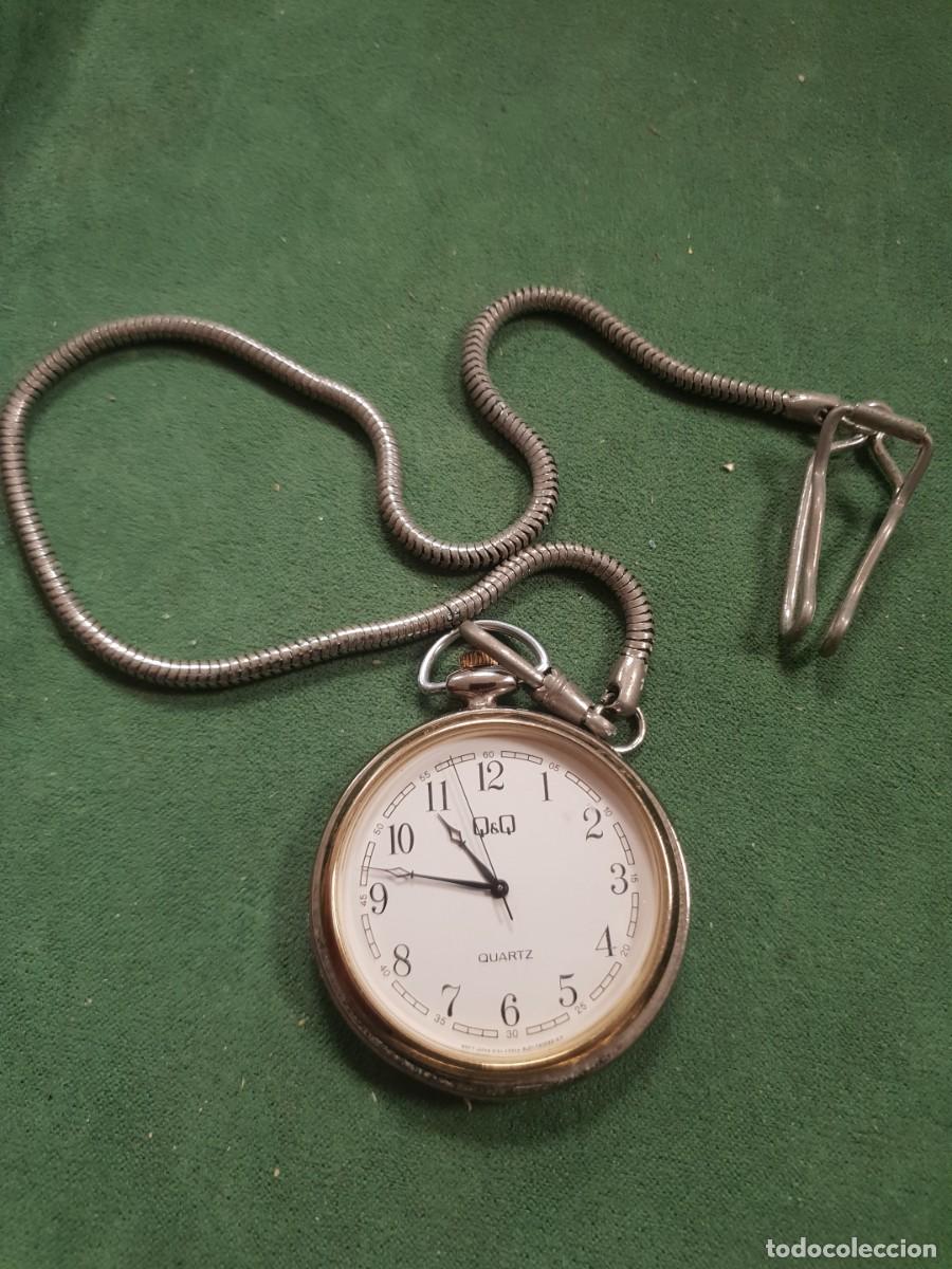 Relojes: Reloj bolsillo Q&Q CUARZO funcionando - Foto 3