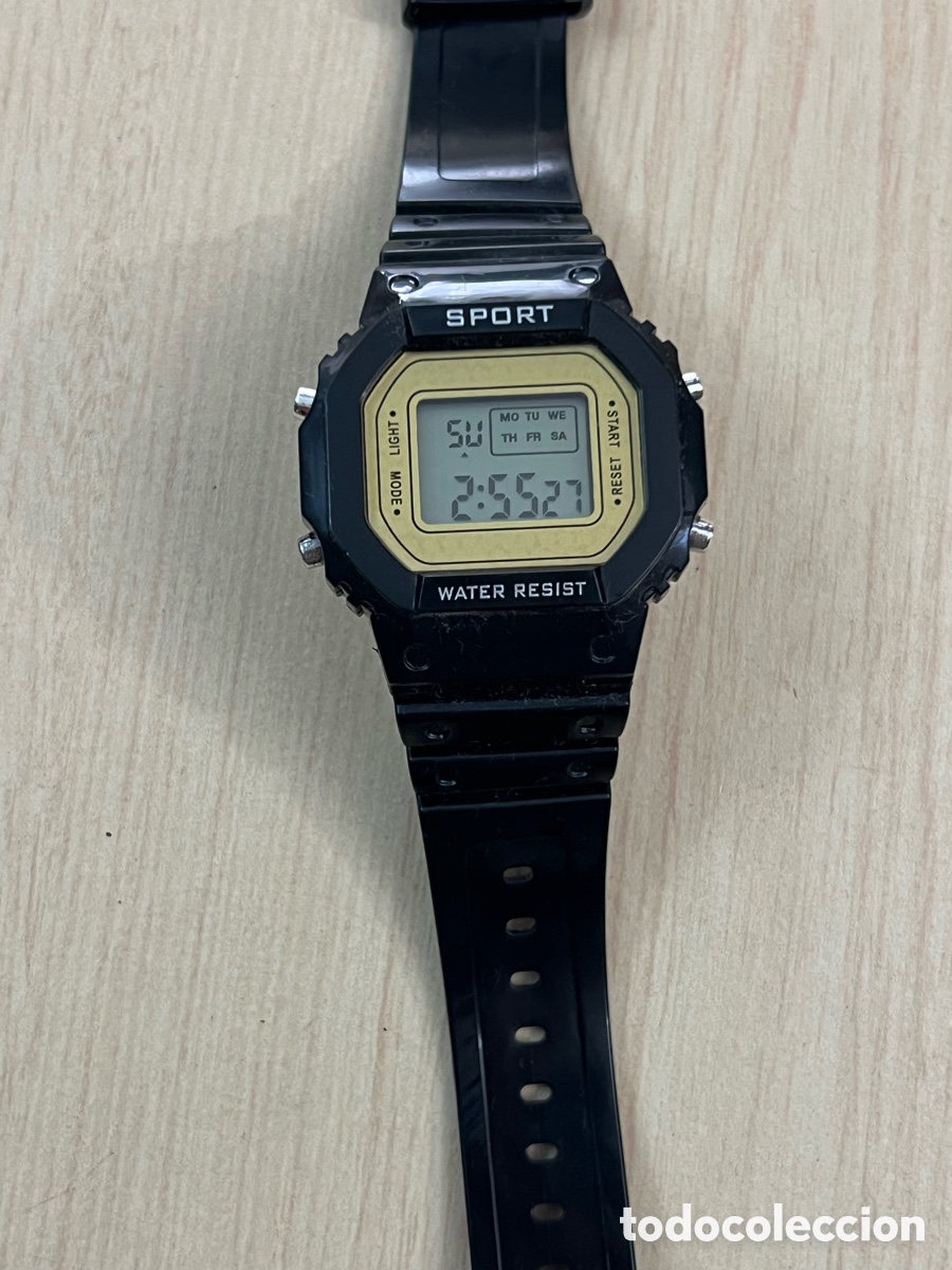 Relojes: ✅ Reloj digital LCD cron&oacute;grafo a estrenar - Foto 4