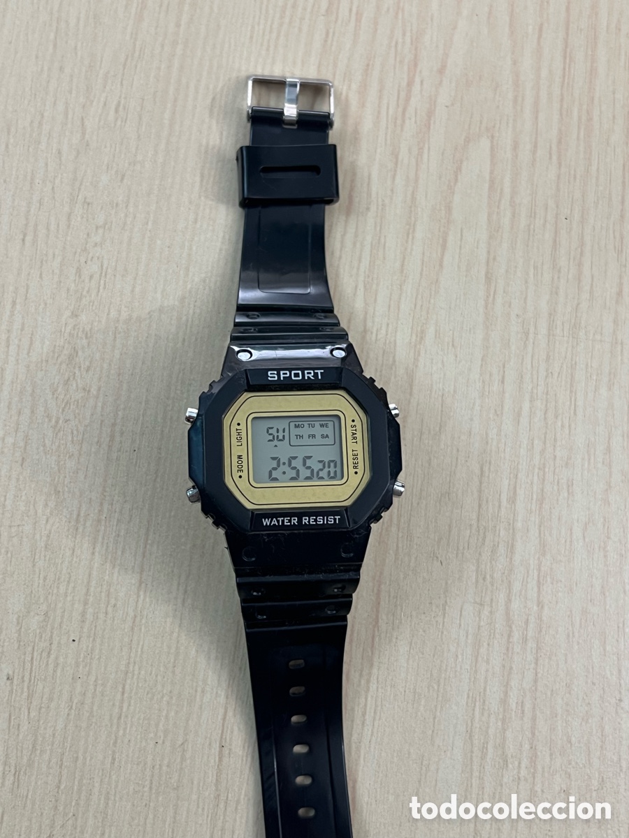 Relojes: ✅ Reloj digital LCD cron&oacute;grafo a estrenar - Foto 6