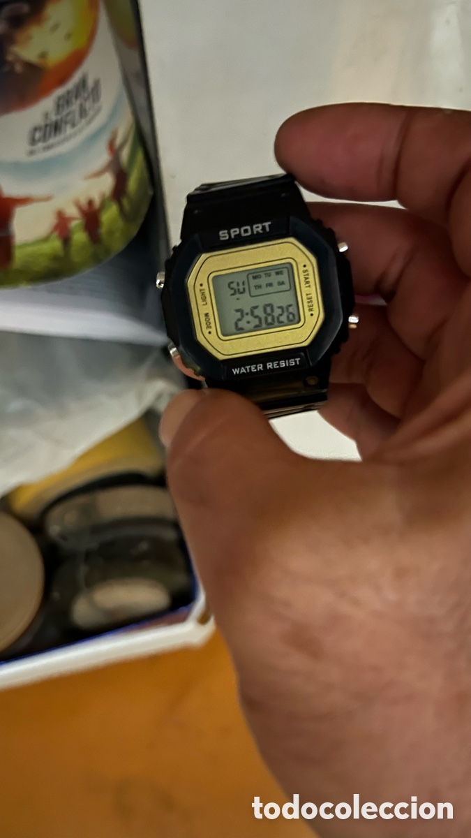 Relojes: ✅ Reloj digital LCD cron&oacute;grafo a estrenar - Foto 12