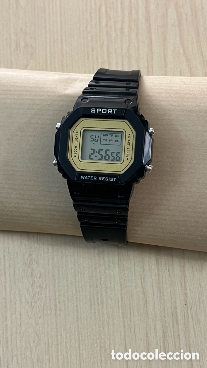 Relojes: ✅ Reloj digital LCD cron&oacute;grafo a estrenar