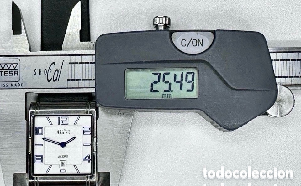 Relojes: Reloj MICRO Acero Quartz Con D&iacute;a WATER-RESISTANT - Foto 7