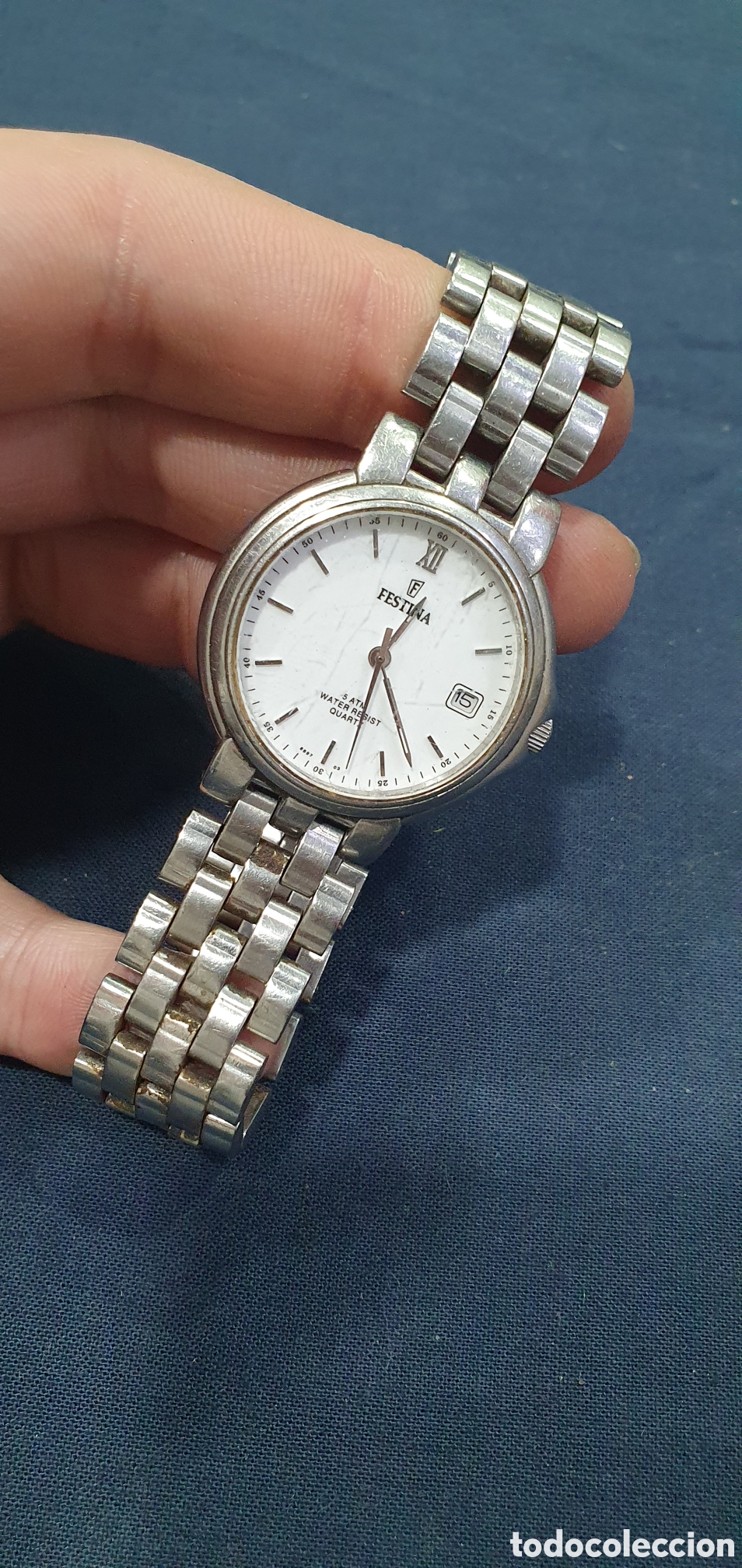Rel&oacute;gios: Reloj Festina de acero. (L134)