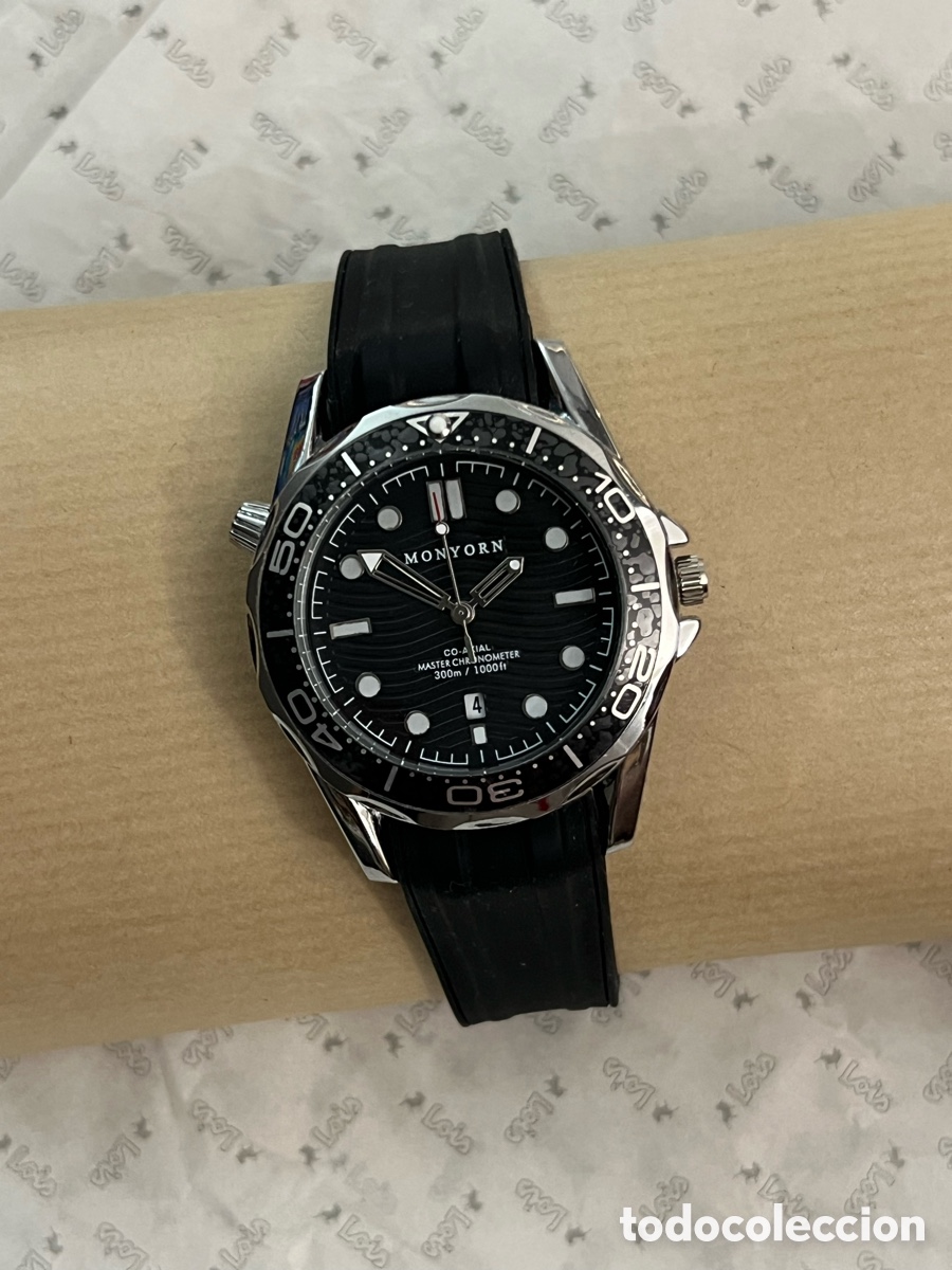 Montres: ✅ Reloj MONYORN CO-AXIAL calendario cuarzo hombres