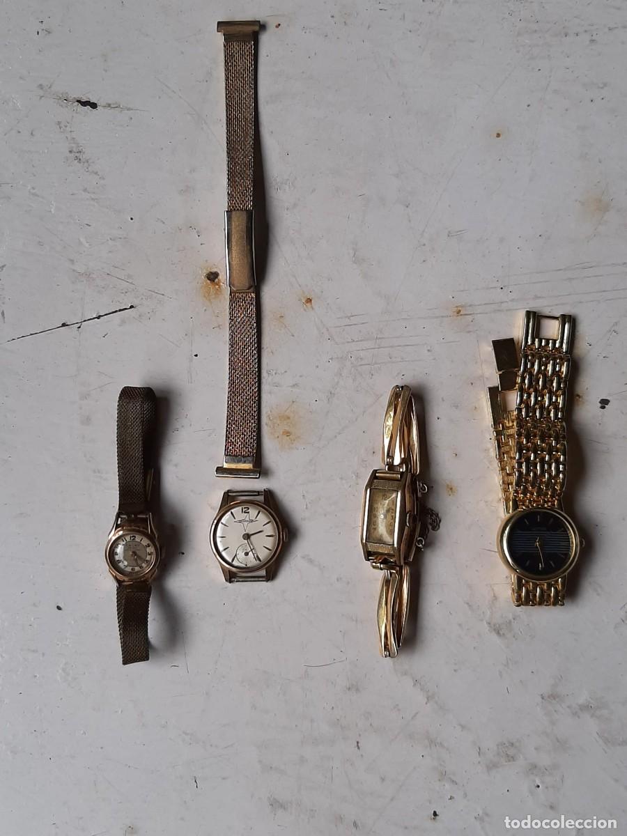 Montres: Lote de 4 relojes, Caundy, Santana (Leonidas), Virox, Westar a&ntilde;os 40 &oacute; 50