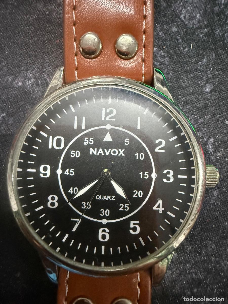 Uhren: Reloj NAVOX Westfalia Aviador Quartz Hombre &ndash; Bater&iacute;a Nueva &ndash; Funcionando