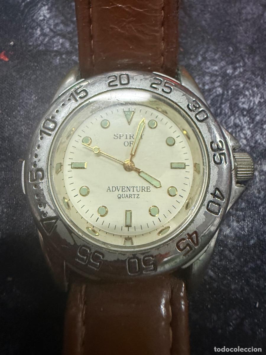 Rel&oacute;gios: Reloj Spirit of Adventure Quartz Hombre Vintage &ndash; Bater&iacute;a Nueva &ndash; Funcionando