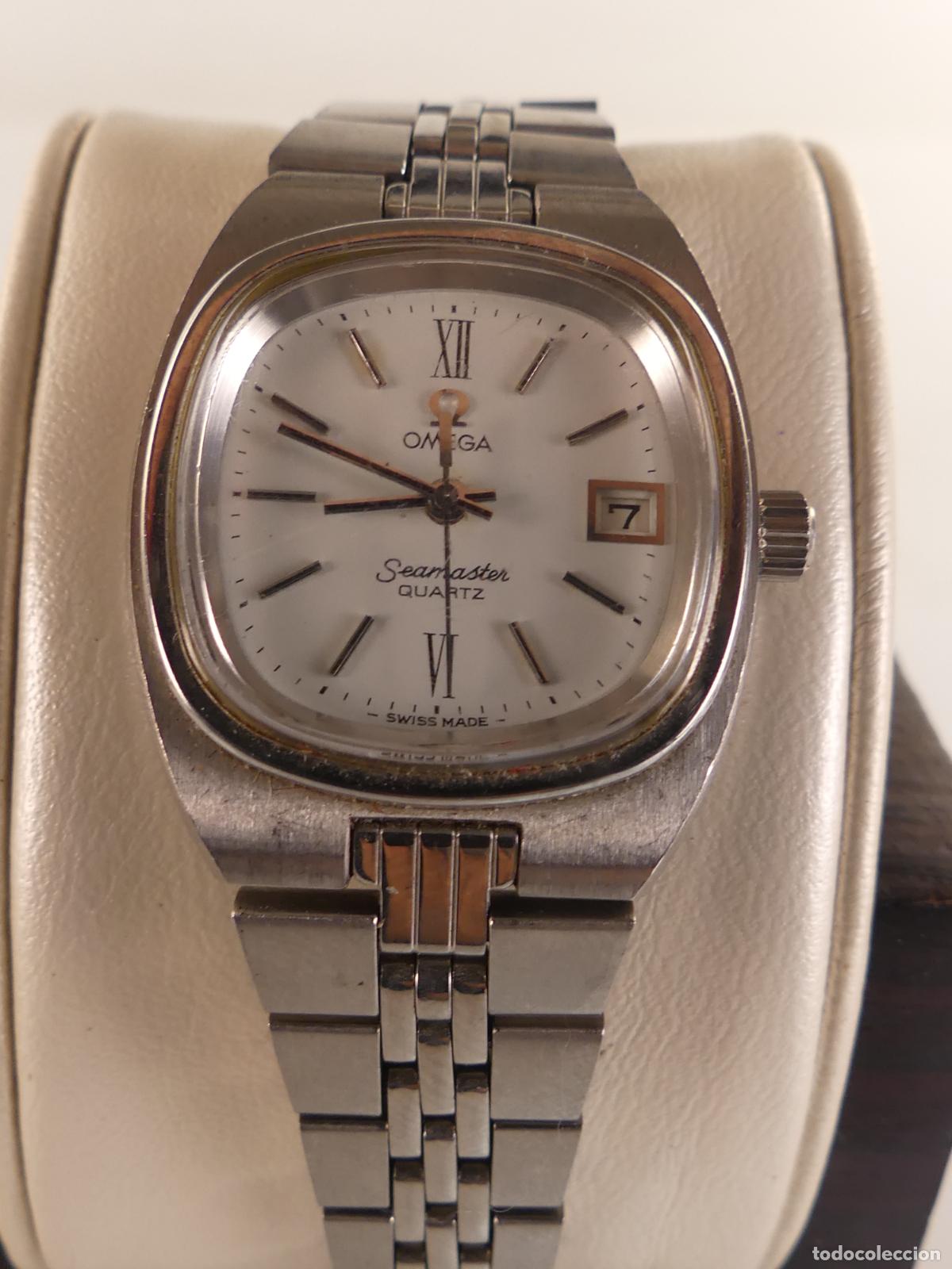 Relojes: RELOJ DE PULSERA MARCA OMEGA QUARTZ CON CALENDARIO