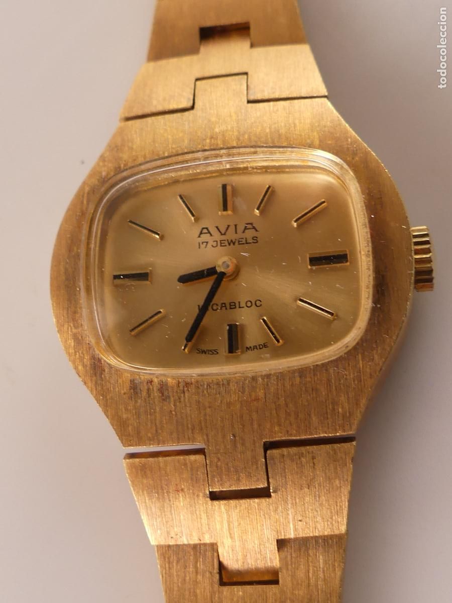 Uhren: RELOJ DE PULSERA MARCA AVIA 17 JEWELS INCABLOC