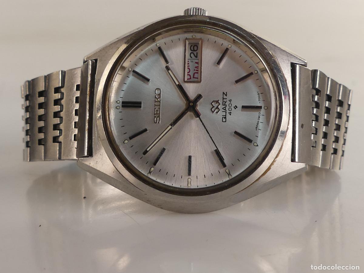 Relojes: RELOJ DE PULSERA MARCA SEIKO QUARTZ 4004 - Foto 2