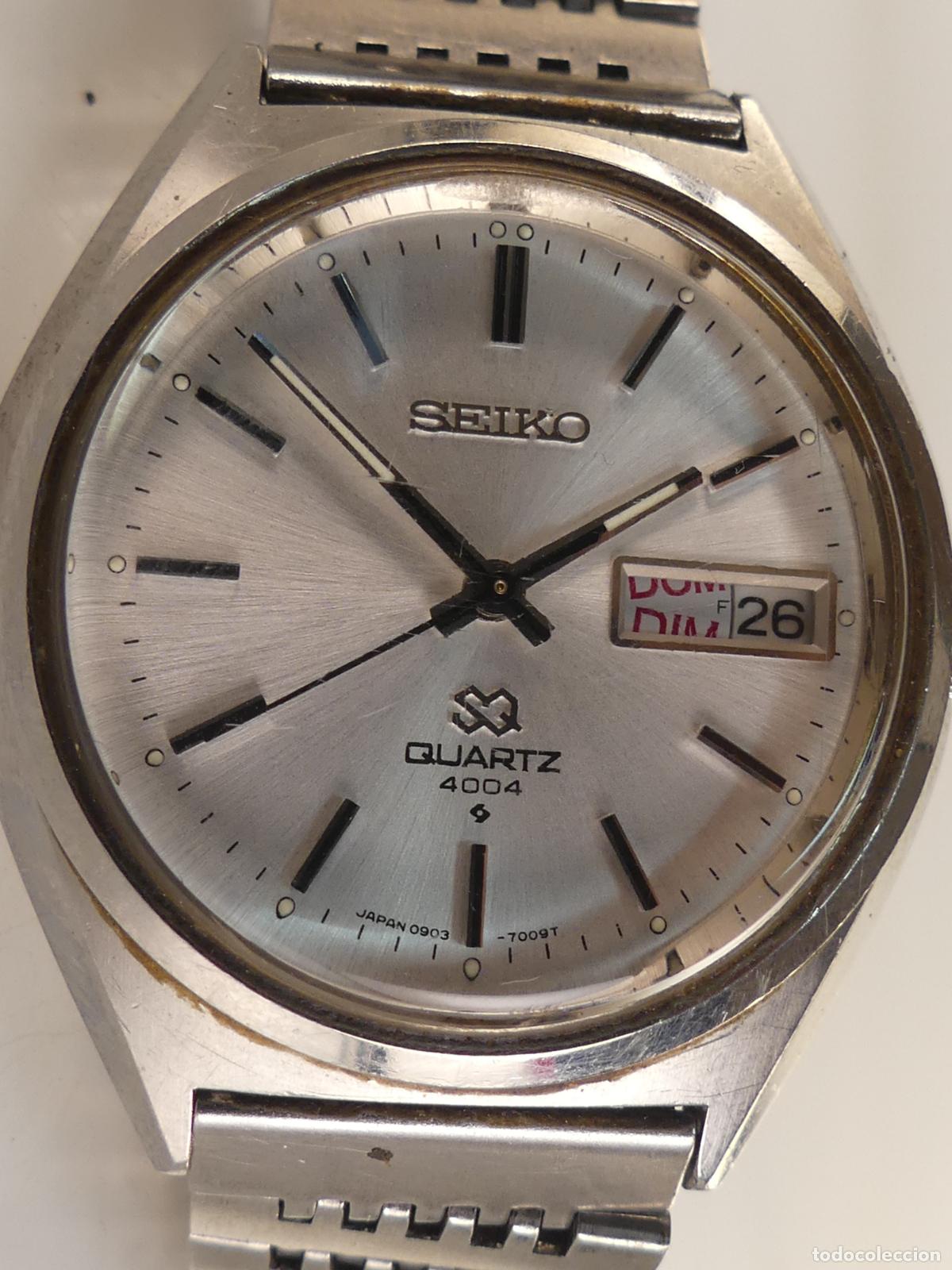 Relojes: RELOJ DE PULSERA MARCA SEIKO QUARTZ 4004 - Foto 3