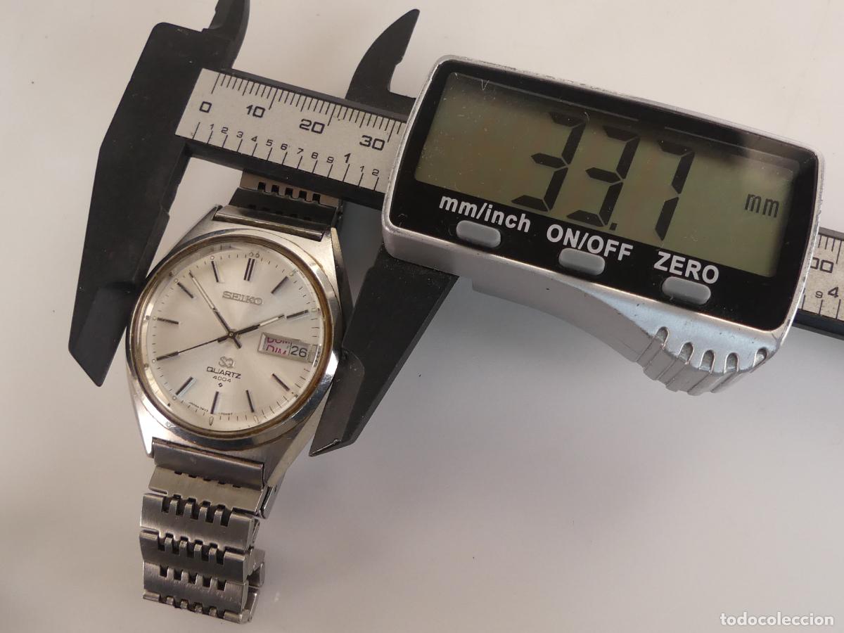 Relojes: RELOJ DE PULSERA MARCA SEIKO QUARTZ 4004 - Foto 9