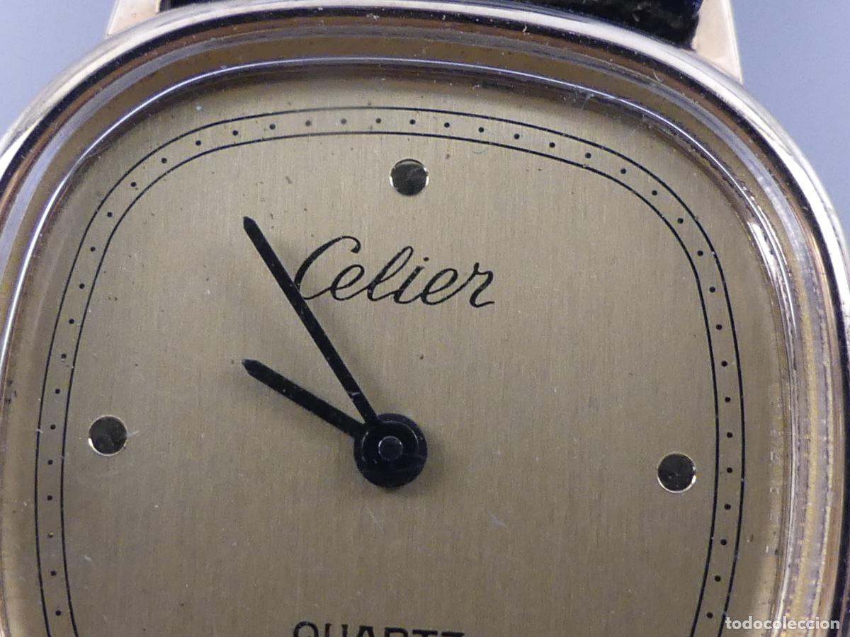 Relojes: RELOJ DE PULSERA MARCA CELIER QUARTZ - Foto 3