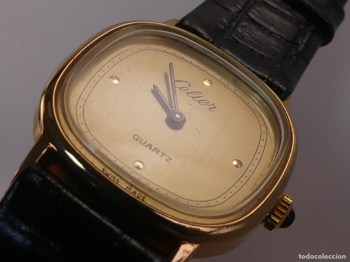 Relojes: RELOJ DE PULSERA MARCA CELIER QUARTZ - Foto 8
