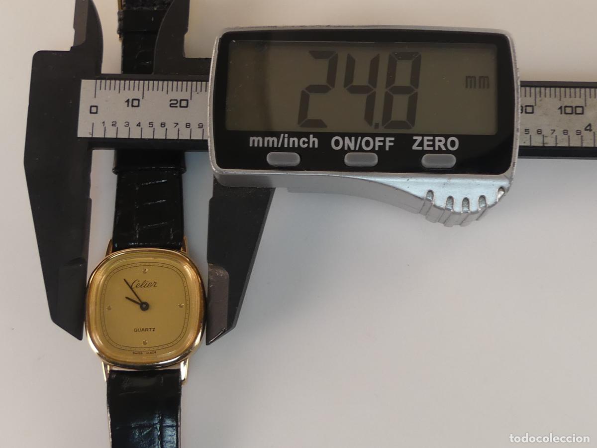 Relojes: RELOJ DE PULSERA MARCA CELIER QUARTZ - Foto 9