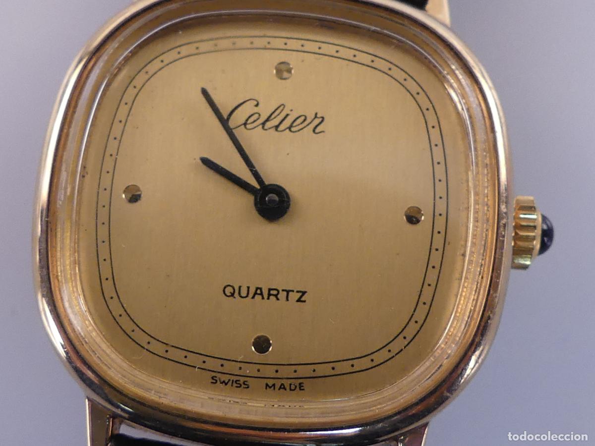 Relojes: RELOJ DE PULSERA MARCA CELIER QUARTZ