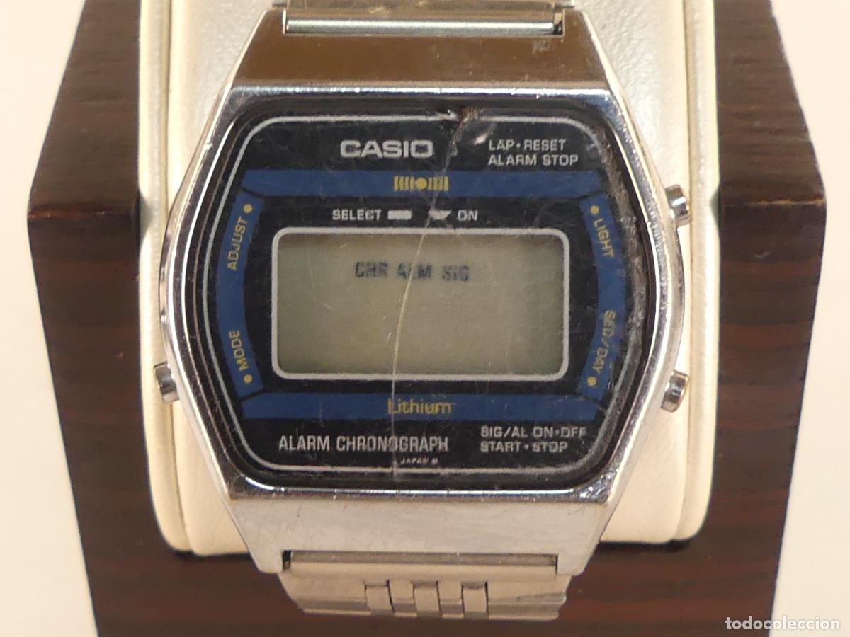 Relojes: RELOJ DE PULSERA MARCA CASIO ALARM CHRONOGRAPH - Foto 2