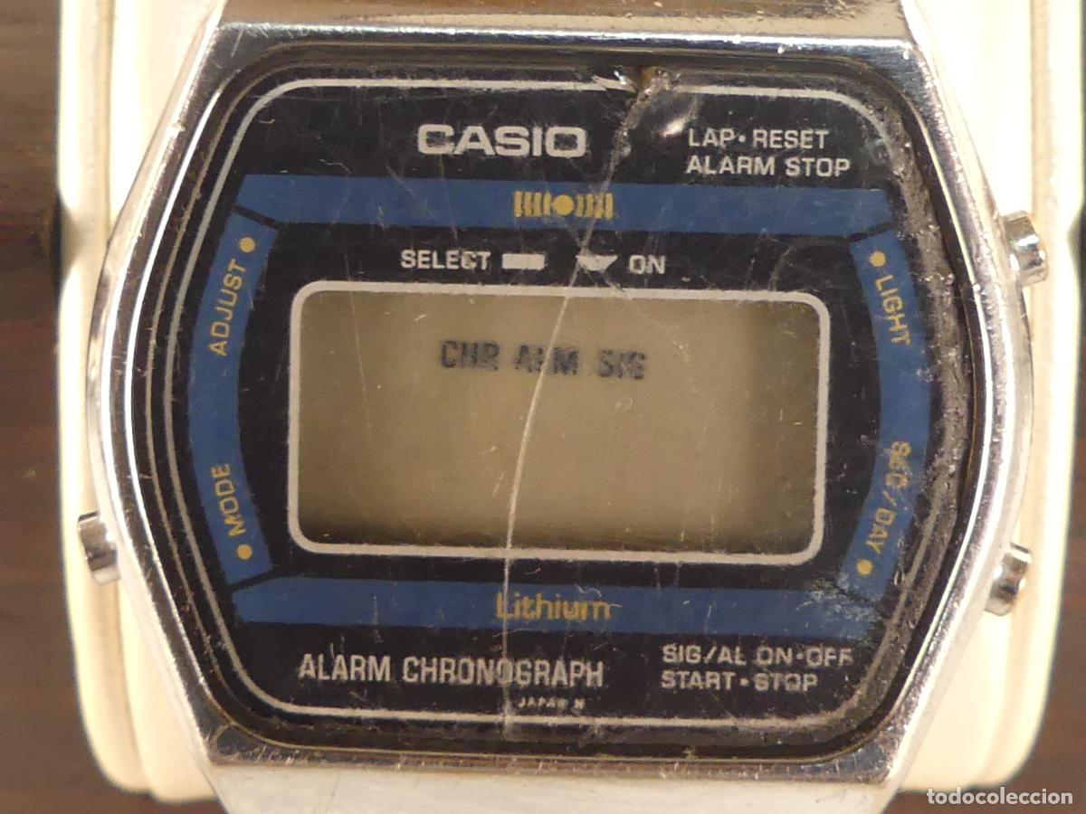 Relojes: RELOJ DE PULSERA MARCA CASIO ALARM CHRONOGRAPH - Foto 3