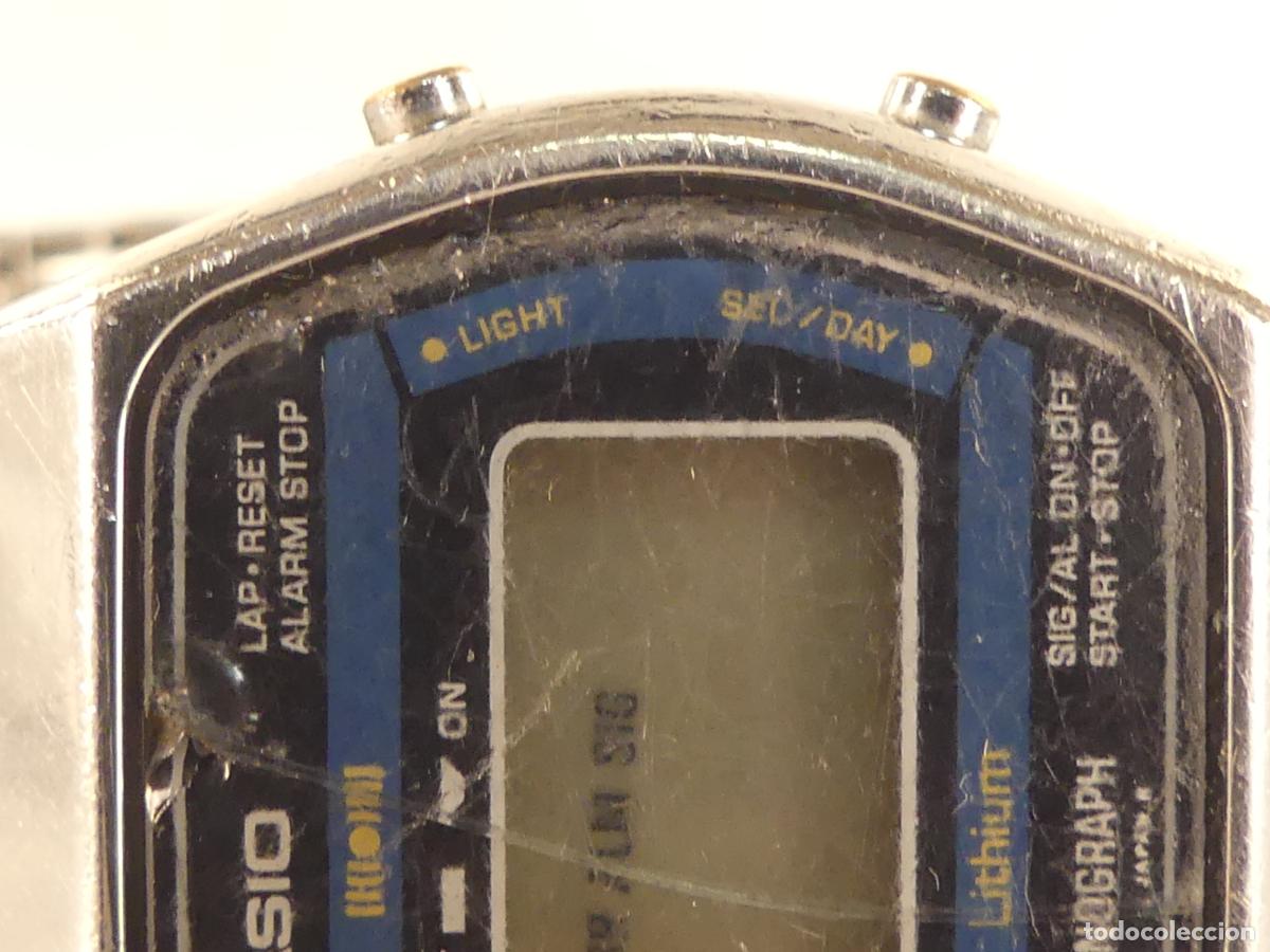 Relojes: RELOJ DE PULSERA MARCA CASIO ALARM CHRONOGRAPH - Foto 5