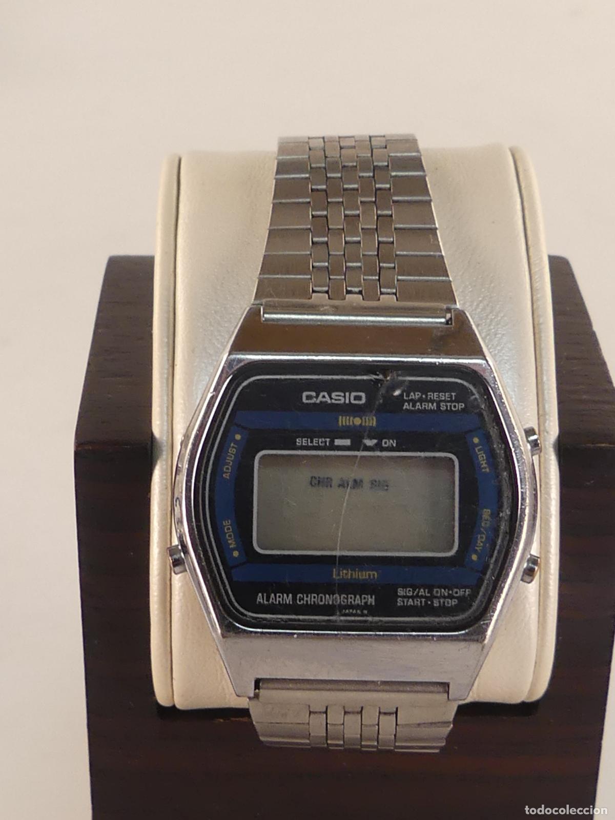 Rel&oacute;gios: RELOJ DE PULSERA MARCA CASIO ALARM CHRONOGRAPH