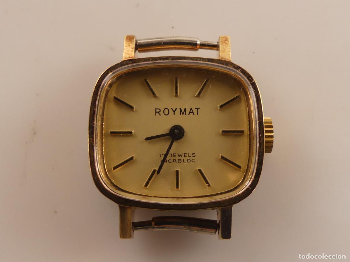 Orologi: RELOJ DE PULSERA MARCA ROYMAT 17 JEWELS INCABLOC