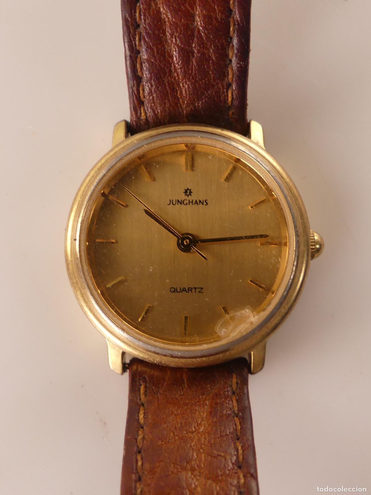 Relojes: RELOJ DE PULSERA MARCA JUNGHANS QUARTZ - Foto 2
