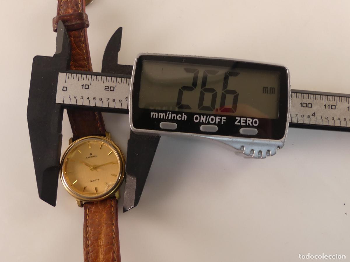 Relojes: RELOJ DE PULSERA MARCA JUNGHANS QUARTZ - Foto 9