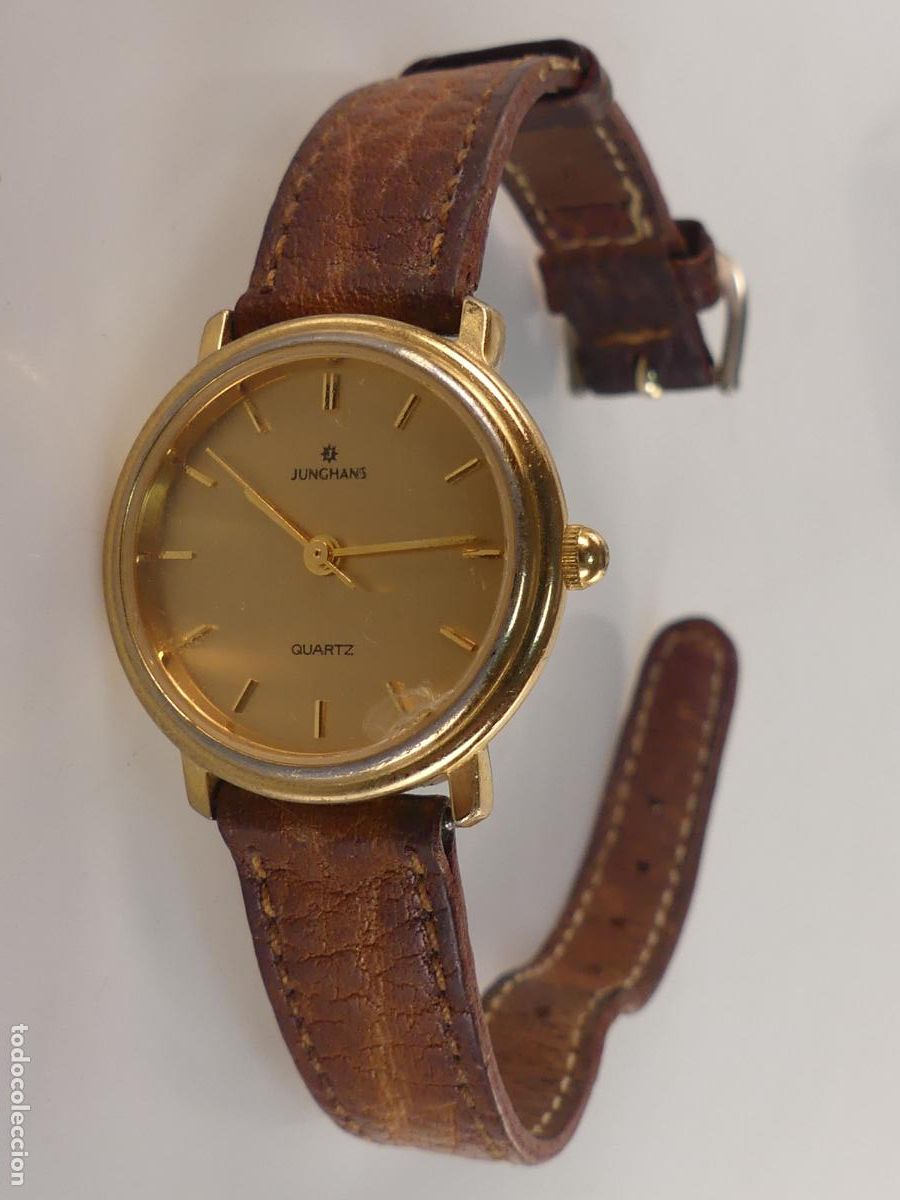 Relojes: RELOJ DE PULSERA MARCA JUNGHANS QUARTZ - Foto 3