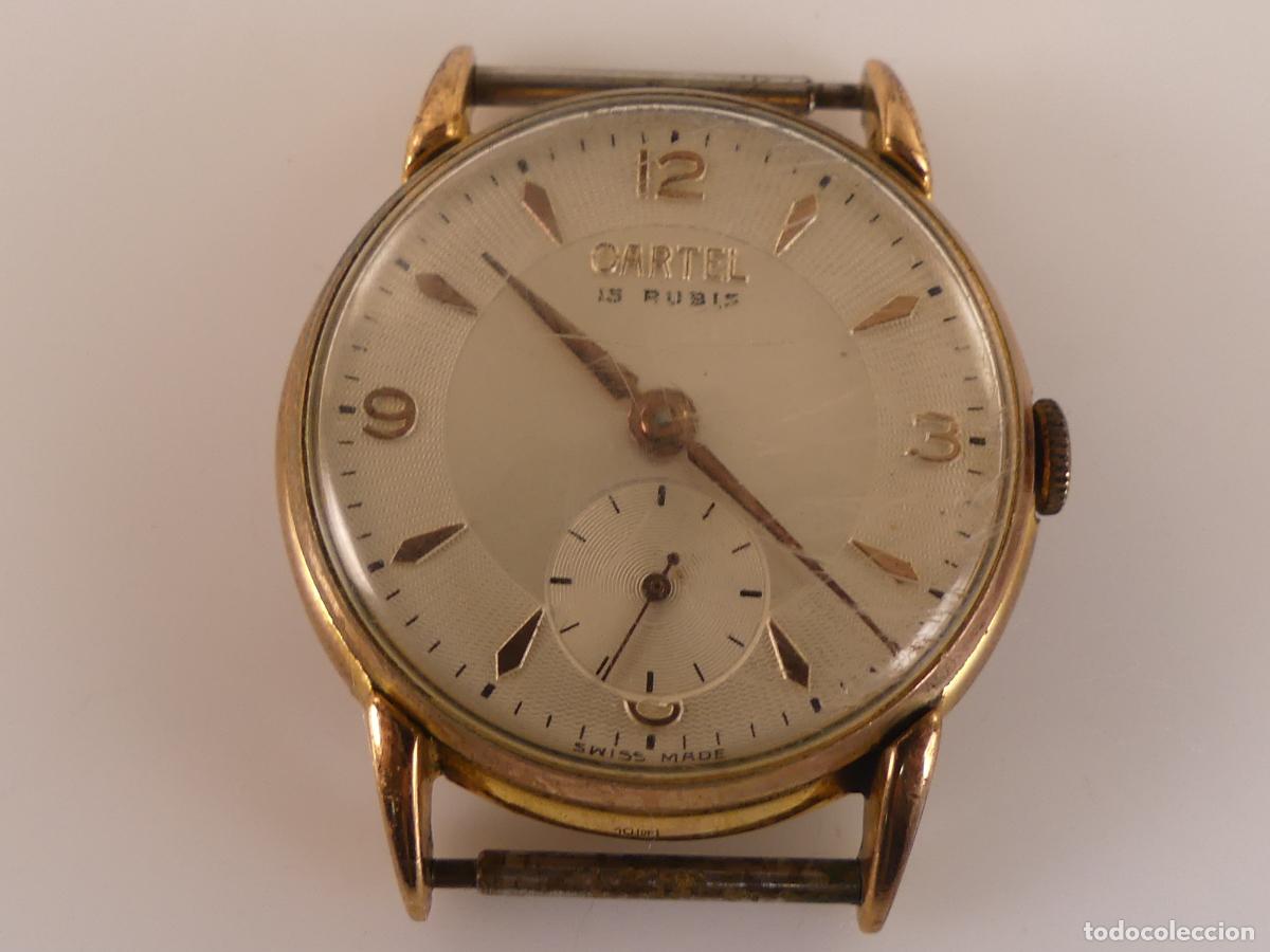 Relojes: RELOJ DE PULSERA MARCA CARTEL 15 RUBIS