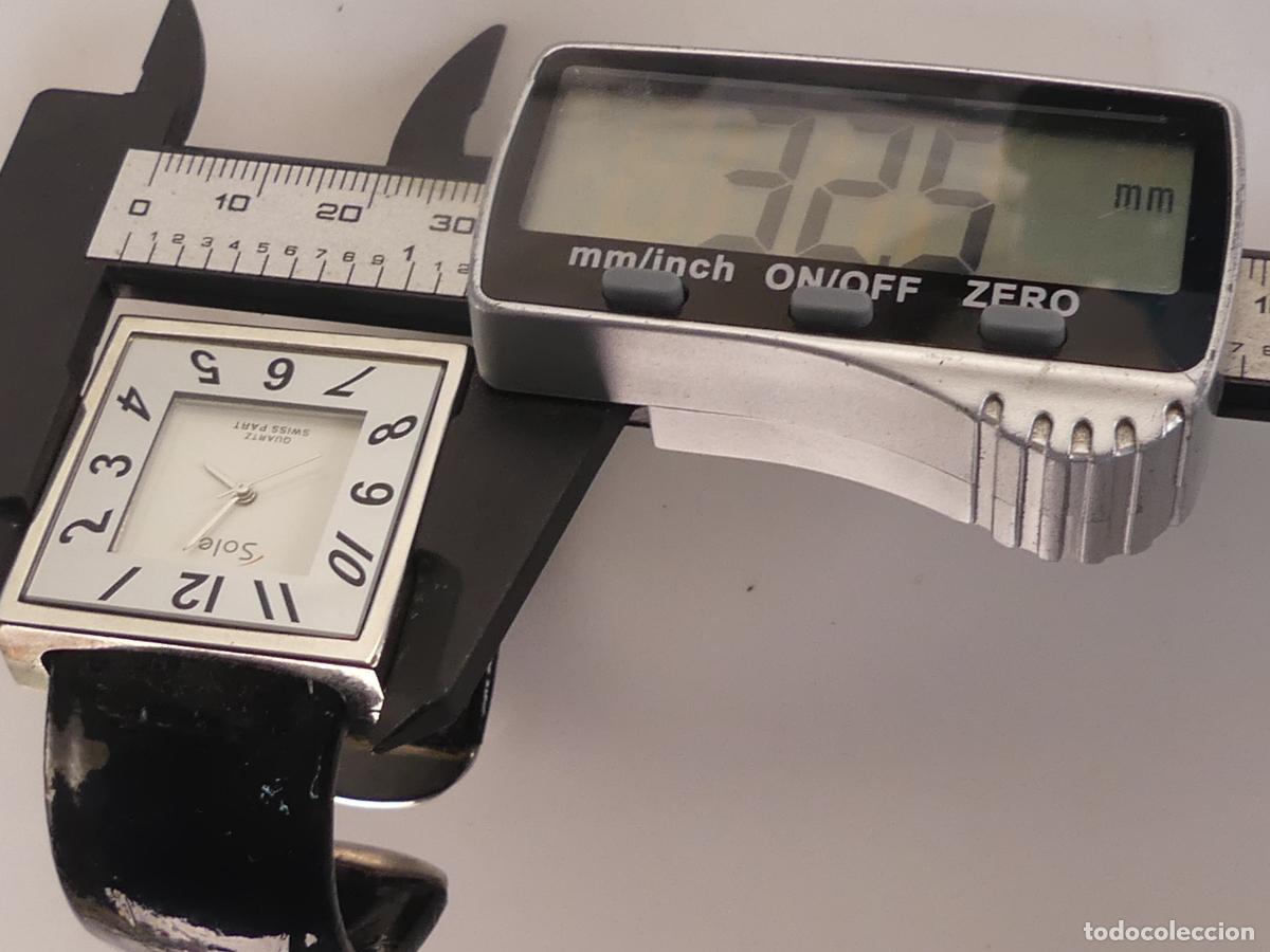 Relojes: RELOJ DE PULSERA MARCA SOLE QUARTZ - Foto 9