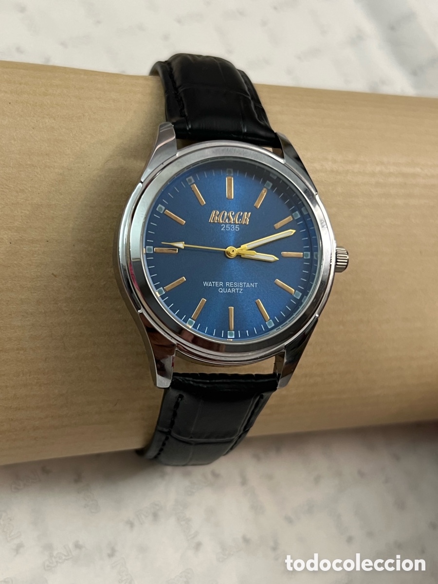 Montres: ✅ Reloj cuarzo BOSCK 2535 para hombres 41 mm a estrenar