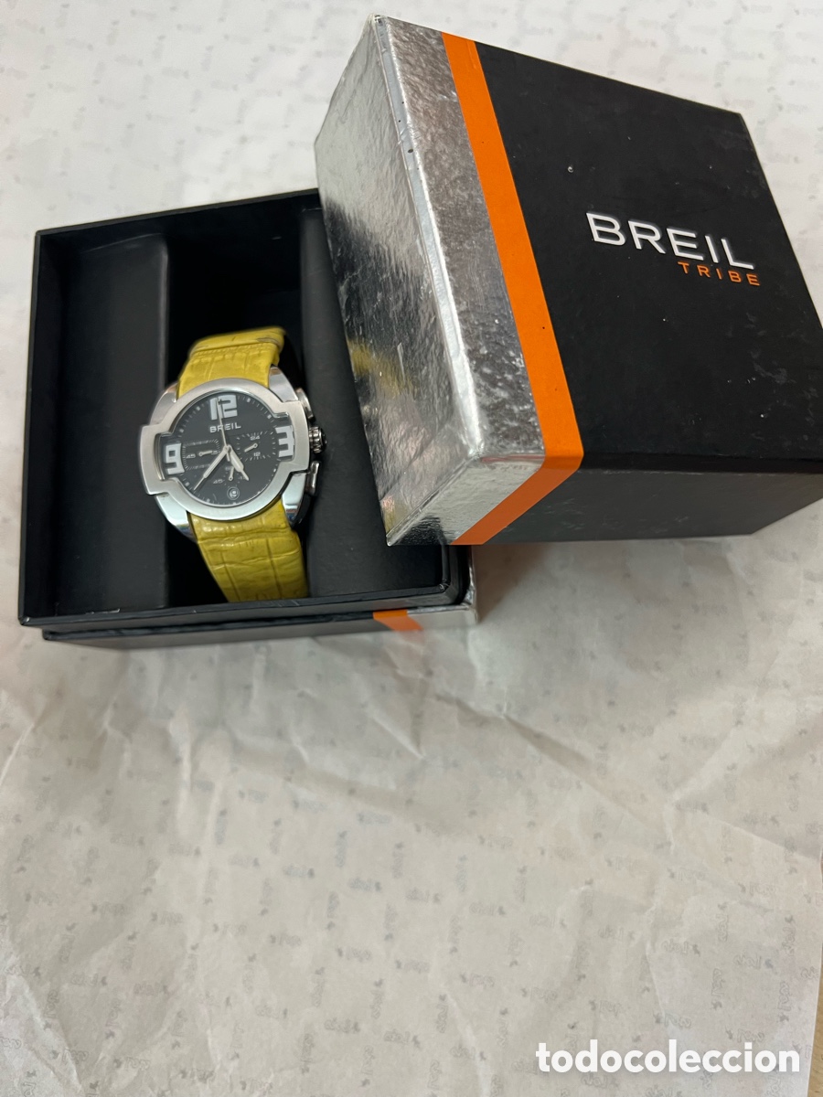 Relojes: ✅ Reloj BREIL cron&oacute;grafo calendario hombres acero