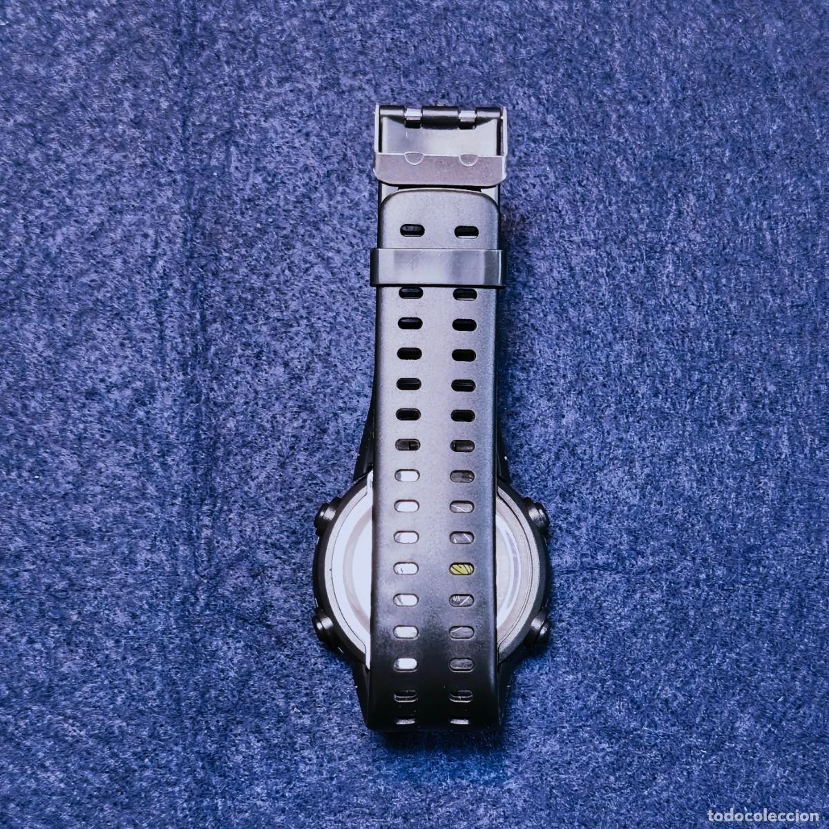 Relojes: RELOJ CORREA CAUCHO NEGRO DIGITAL. QUARTZ - Foto 4