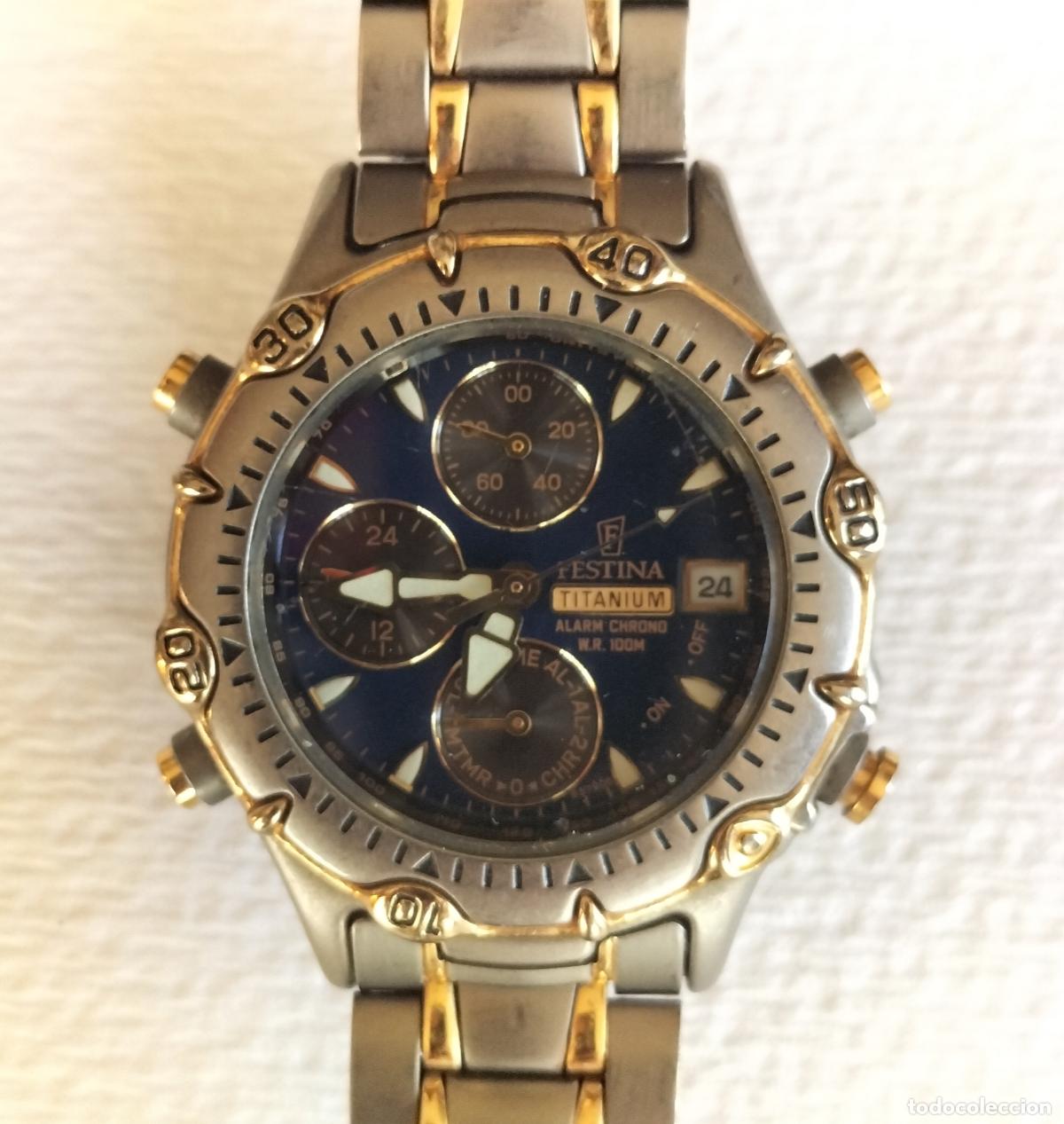 Relojes: RELOJ FESTINA TITANIUM ALARM CRONO (Ref. 6579).