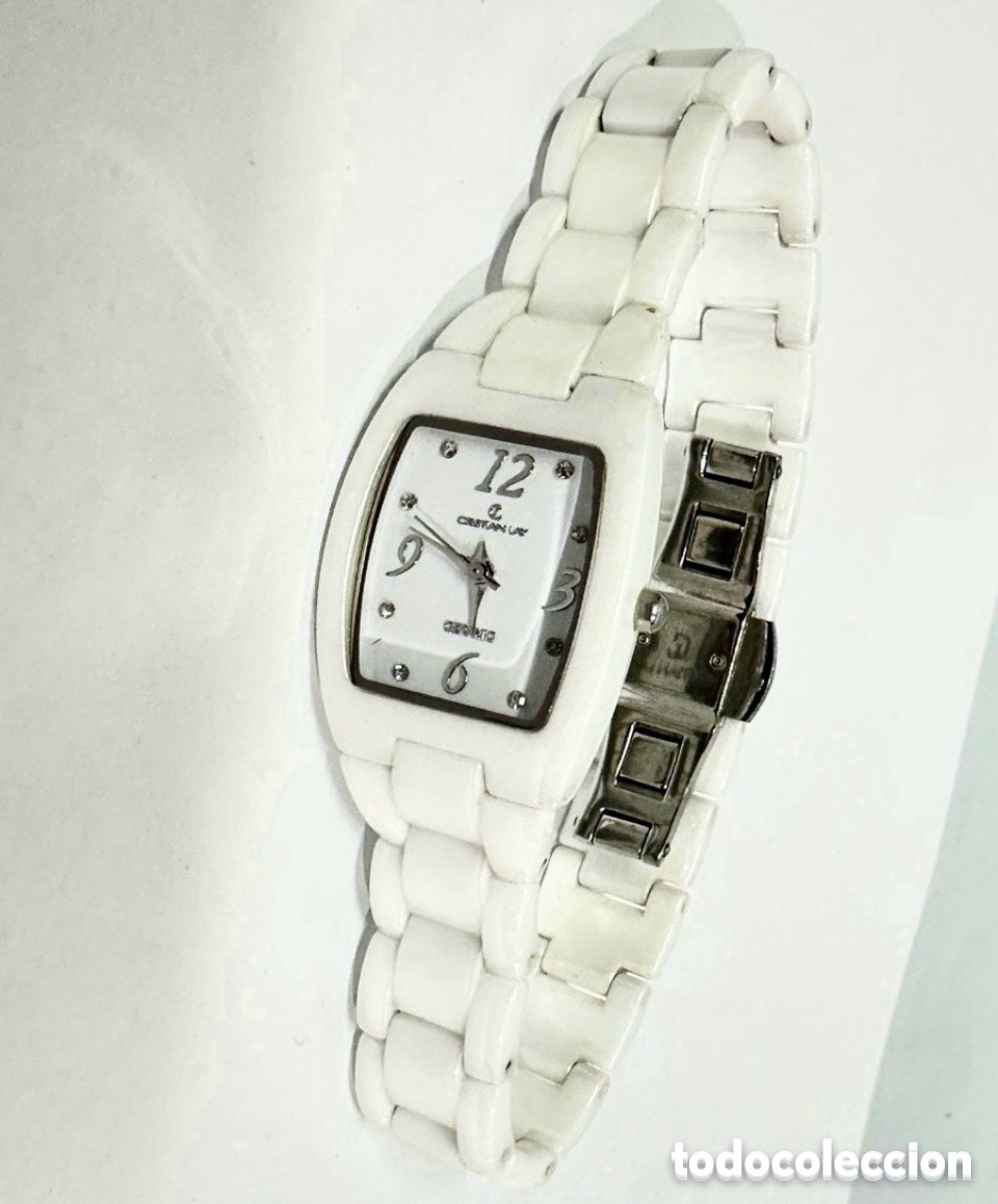 Relojes: Reloj Cristian Lay Quartz De Cer&aacute;mica y cristal de sapphire est&aacute; como nuevo