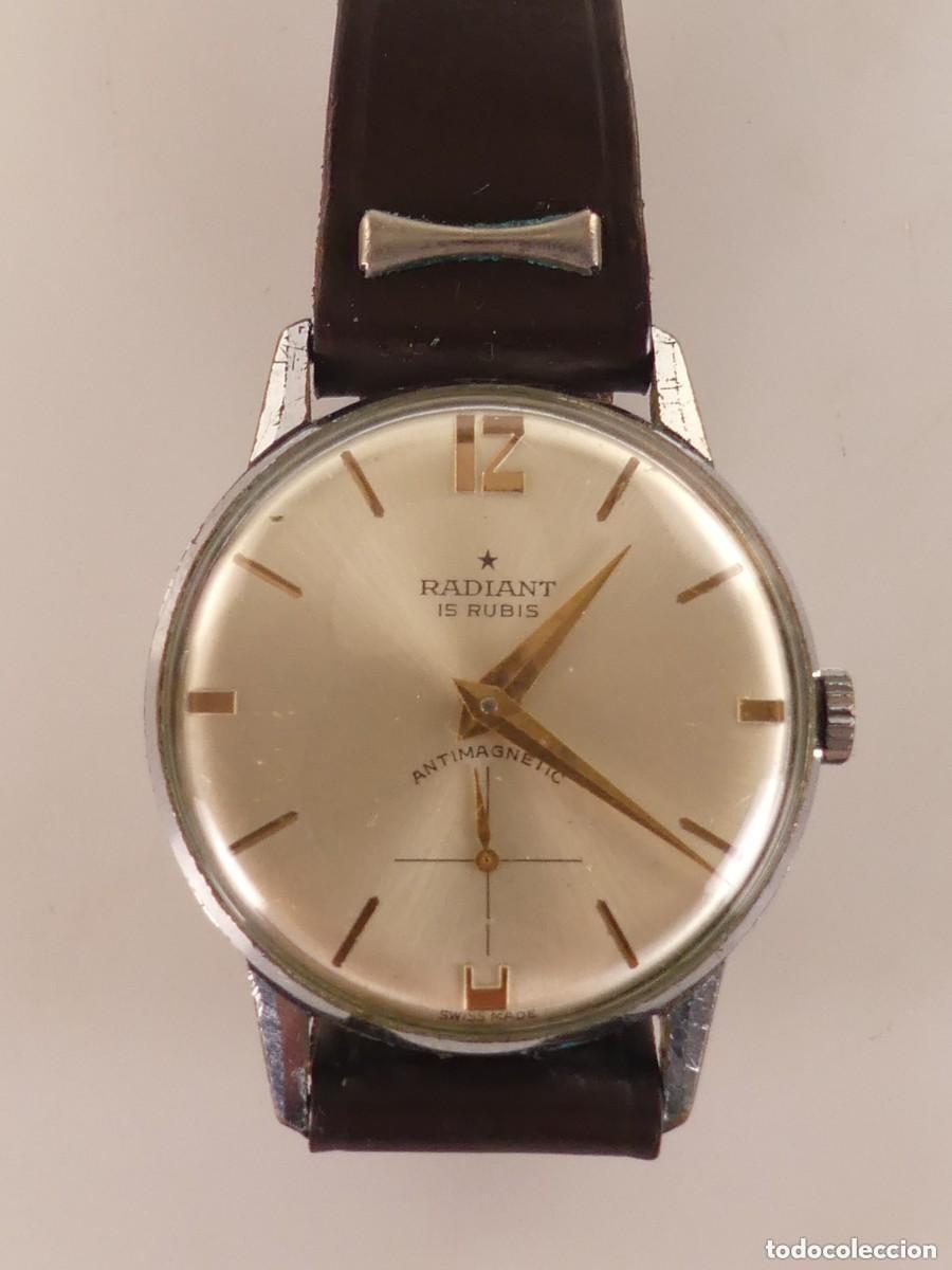 Relojes: RELOJ DE PULSERA MARCA RADIANT 15 RUBIS ANTIMAGNETIC