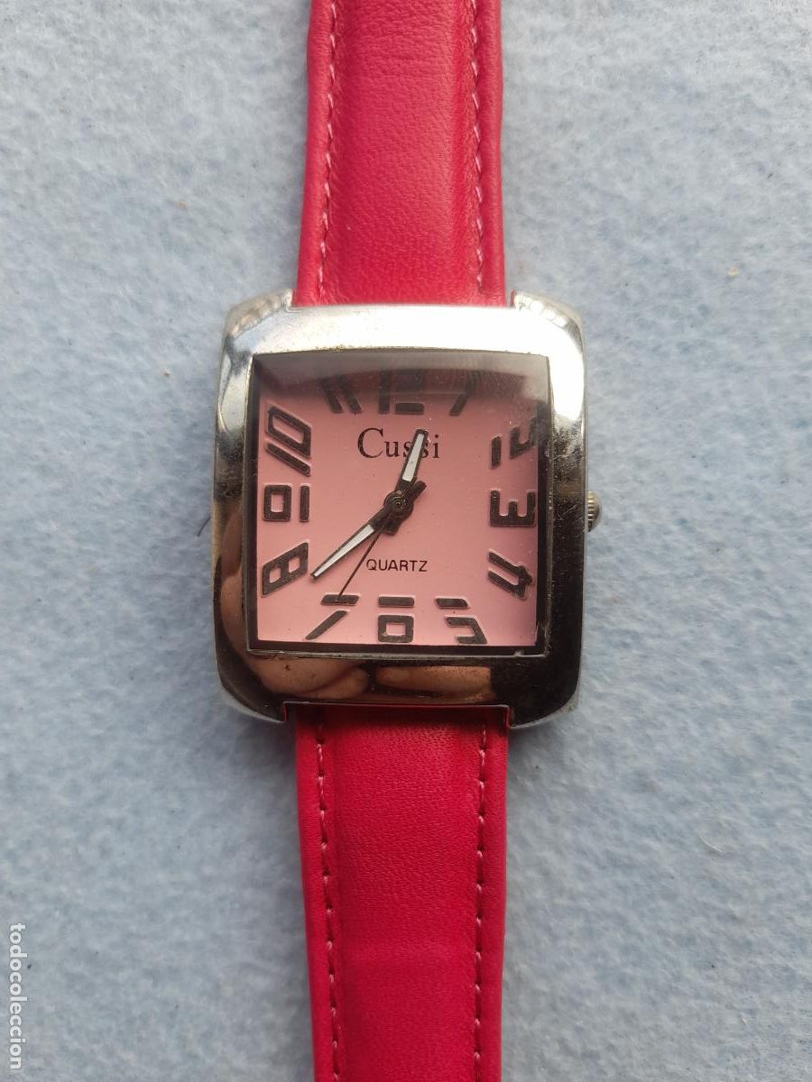Relojes: Reloj Marca Cussi de Cuarzo para Dama. Funcionando.