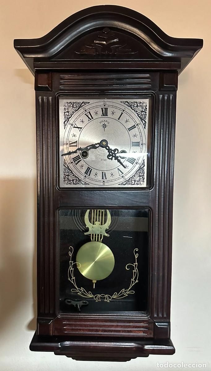 Relojes: Reloj de pared con p&eacute;ndulo POLARIS 31 d&iacute;as