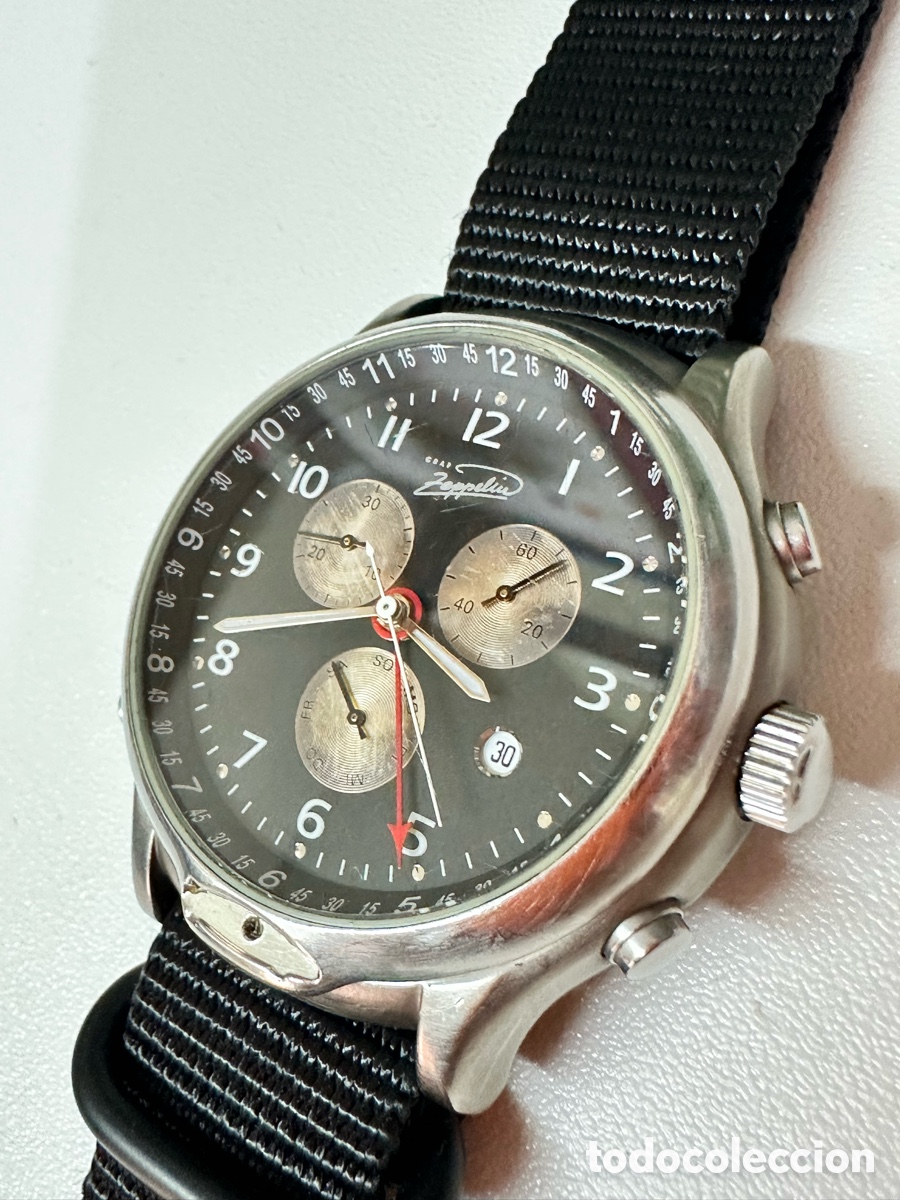 Relojes: Reloj Graf Zeppelin Cronograph date Movimiento SWISS MADE