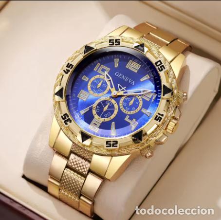 Relojes: Reloj para hombre de pulsera con esfera grande de negocio